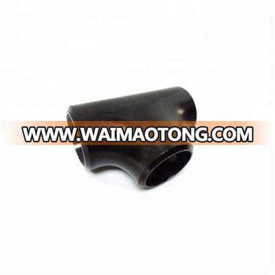 ANSI B16.9 A234 WPB carbon steel pipe fitting tee