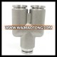 PY06 stainless steel pipe fitting pipe connector pneumatic fitting stainless steel pneumatic connector