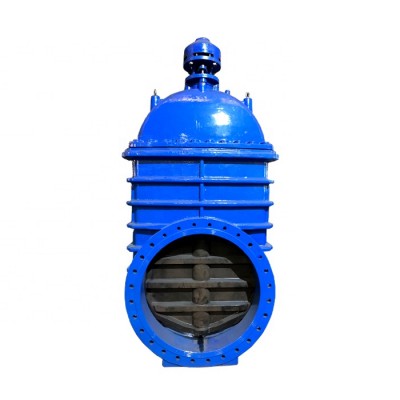 DIN3352 /EN1171 36 inch ductile cast iron ggg50 big size resilient seated flanged gate valve